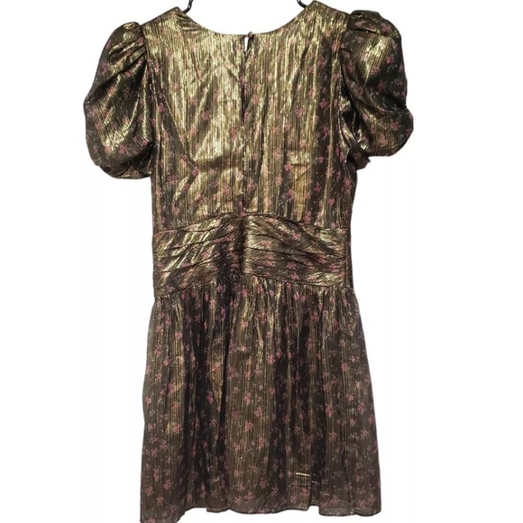 LoveShackFancy silk Mercy Dress NWT - Picture 4 of 10